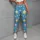 Sky Blue Pastel Stars and Celestial Motifs for Yoga Pilates and Everyday Wear for Women Leggings - 6