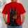 Red Doberman Dog Portrait for Everyday Summer Outings and Casual Canine Lovers All-over Print Unisex T-shirt - 6