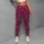 Rose Fuchsia Leopard Spots for Bold Gym Style and Everyday Athleisure for Women Leggings - 6