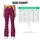 Rose Fuchsia Leopard Spots for Bold Gym Style and Everyday Athleisure for Women Leggings - 7