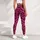 Rose Fuchsia Leopard Spots for Bold Gym Style and Everyday Athleisure for Women Leggings - 5