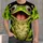 Smiling Lime Green Frog Face For Playful Outings, Nature Lovers And Froggy Fun All-over Print Unisex T-shirt - 4