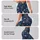 Dusty Rose and Blue Celestial Stars for Yoga, Pilates, Gym Days and Casual Outings Leggings - 8