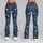 Dusty Rose and Blue Celestial Stars for Yoga, Pilates, Gym Days and Casual Outings Leggings - 9