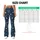 Dusty Rose and Blue Celestial Stars for Yoga, Pilates, Gym Days and Casual Outings Leggings - 7