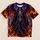Gothic Reaper Skull with Purple Flames for Halloween Parties and Dark Fantasy Fans All-over Print Unisex T-shirt - 1