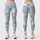 White Geese And Daisies For Yoga, Pilates, And Everyday Casual Wear Leggings - 3
