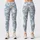 White Geese And Daisies For Yoga, Pilates, And Everyday Casual Wear Leggings - 1