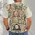Vintage Clock Faces and Floral Accents for Relaxed Spring Days and Everyday Style All-over Print Unisex T-shirt - 6