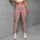 Blush Pink Polka Dots And Tiny Florals For Yoga And Everyday Wellness Leggings - 6
