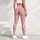 Blush Pink Polka Dots And Tiny Florals For Yoga And Everyday Wellness Leggings - 5