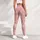 Blush Pink Polka Dots And Tiny Florals For Yoga And Everyday Wellness Leggings - 5