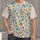 Colorful Dinosaur And Fern Motifs For Playful Weekend Outings And Everyday Casual Wear All-over Print Unisex T-shirt - 4