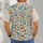 Colorful Dinosaur And Fern Motifs For Playful Weekend Outings And Everyday Casual Wear All-over Print Unisex T-shirt - 6