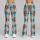 Turquoise And Chestnut Argyle Bows For Yoga, Running And Everyday Active Style For Her Leggings - 9