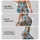 Turquoise And Chestnut Argyle Bows For Yoga, Running And Everyday Active Style For Her Leggings - 2
