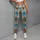 Turquoise And Chestnut Argyle Bows For Yoga, Running And Everyday Active Style For Her Leggings - 4