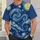 Swirling Midnight Sky with Golden Stars for Dreamy Evenings and Creative Night-Out Style All-over Print Unisex T-shirt - 5