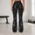 Charcoal Skull Motifs for Gothic Gym Training, Running, and Everyday Fitness Style Leggings - 10
