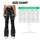 Charcoal Skull Motifs for Gothic Gym Training, Running, and Everyday Fitness Style Leggings - 7