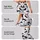 Black Dachshund Silhouettes for Playful Yoga Sessions and Everyday Dog Lover Style Leggings - 2