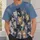 Denim Patchwork Cat Crowd for Cozy Everyday Style and Whimsical Cat Lovers All-over Print Unisex T-shirt - 5