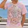 Pastel Plush Kitten Group for Cozy Cat Lover Days and Sweet Everyday Style Gifts All-over Print Unisex T-shirt - 2