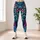 Vibrant Neon Leopard Camo Colors For Yoga, Cycling And Gym Training For Women Leggings - 4