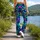 Vibrant Neon Leopard Camo Colors For Yoga, Cycling And Gym Training For Women Leggings - 12