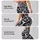 Monochrome Leopard Spots for Yoga, Pilates, Gym Training and Active Days for Women Leggings - 2