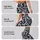 Monochrome Leopard Spots for Yoga, Pilates, Gym Training and Active Days for Women Leggings - 8