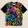 Neon Gaming Controller and Graffiti for Casual Gamer Hangouts and Weekend Play Everyday All-over Print Unisex T-shirt - 1