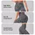 Black And White Speckle Motif For Yoga, Pilates, Running And Everyday Activewear Leggings - 8