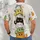 Colorful Stacked Cat Companions for Playful Everyday Style and Cat Lover Gifts All-over Print Unisex T-shirt - 6