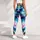 Neon Tie-Dye Brushstrokes for Yoga, Gym Training and Outdoor Fitness Enthusiasts Leggings - 5