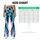 Neon Tie-Dye Brushstrokes for Yoga, Gym Training and Outdoor Fitness Enthusiasts Leggings - 7