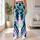 Neon Tie-Dye Brushstrokes for Yoga, Gym Training and Outdoor Fitness Enthusiasts Leggings - 11