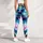 Neon Tie-Dye Brushstrokes for Yoga, Gym Training and Outdoor Fitness Enthusiasts Leggings - 5