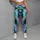Neon Tie-Dye Brushstrokes for Yoga, Gym Training and Outdoor Fitness Enthusiasts Leggings - 4