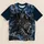 Hooded Reaper Riding Saber-Toothed Tiger for Gothic Fantasy Metal Fans All-over Print Unisex T-shirt - 1