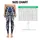 Cobalt Blue Geometric Wildcat Motifs for Bold Yoga, Pilates and Fitness Sessions Leggings - 3
