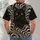 Black Cat With Golden Eyes For Psychedelic Style And Everyday Wear All-over Print Unisex T-shirt - 6