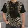 Black Cat With Golden Eyes For Psychedelic Style And Everyday Wear All-over Print Unisex T-shirt - 4