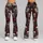 Gothic Monster Faces for Halloween Fitness and Everyday Activewear for Women Lovers Leggings - 9