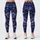 Indigo Botanical Linework for Yoga, Pilates, and Outdoor Fitness Training Lifestyle Leggings - 1