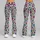 Neon Rainbow Leopard Spots for Yoga, Running and Bold Everyday Fitness Style for Her Leggings - 9