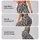Black And White Leopard Spots For Yoga, Gym Training And Pilates Activewear Style Leggings - 8