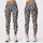 Black And White Leopard Spots For Yoga, Gym Training And Pilates Activewear Style Leggings - 3