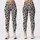 Black And White Leopard Spots For Yoga, Gym Training And Pilates Activewear Style Leggings - 1