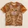 Orange Tabby Cat Making Victory Signs for Playful Everyday Style and Cat Lovers' Gifts All-over Print Unisex T-shirt - 1